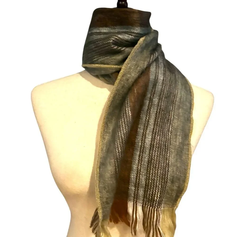 Beautiful alpaca scarf from Ecuador so soft and warm!